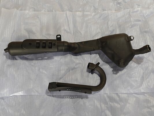 Motorcycle Muffler Assembly for Off Road Motocross Chopper CUB Aftermarket